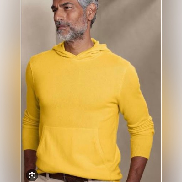 Banana Republic Ugo 100% Cashmere Hoodie Sweater Business Casual NWOT XL